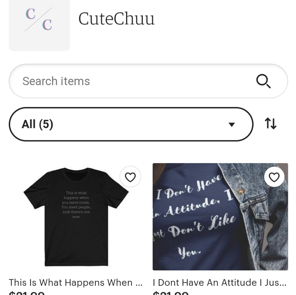 Check Out My New Etsy Shop!